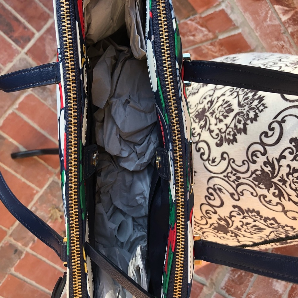 Kate Spade Dawn Breezy Floral Medium Satchel - Picture 5 of 8